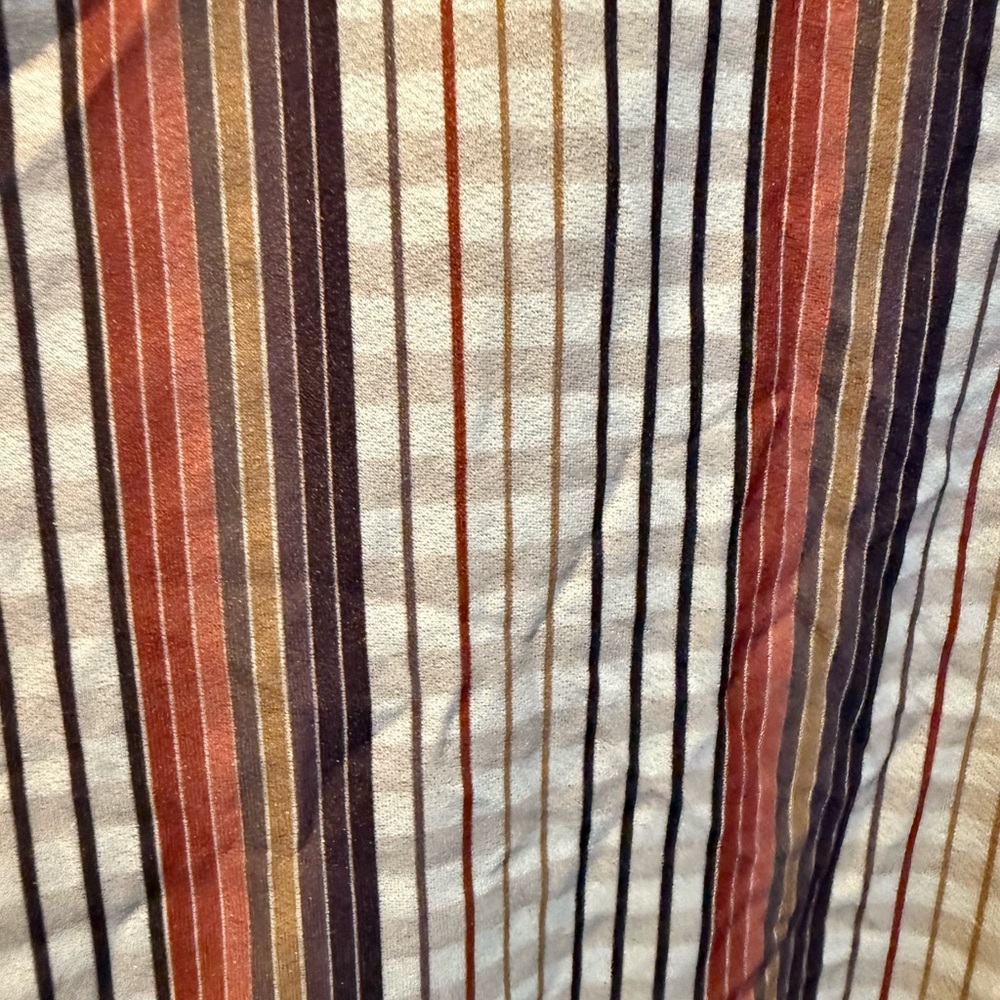 Striped Open-Front Shirt - Picture 5 of 6